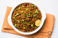Chicken qeema matar