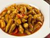 Bamia With Meat Meal