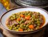 Green Peas With Meat Meal