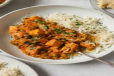 Matar Paneer + Rice