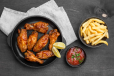 6 Pcs Chicken With French Fries