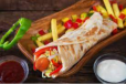 Hotdog Paratha
