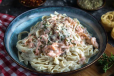 Tagliatelle ai Salmone Affumicato