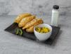 Mumbai Sookha Bhaji Puri with Chaas