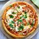 Chicken tikka pizza