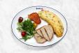Turkey Ham and Mushrooms