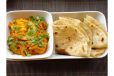 Egg Roast with Chapatti