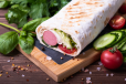 Chicken Hot Dog Wrap