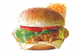 Garlic Fillet Burger Sandwich