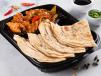 Chili Chicken With Triangle Paratha Two Pieces Combo