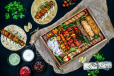 Mutton Bihari Boti Roll
