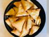 Samosa With Kiri Cheese