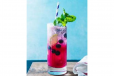 Blueberry Bubble Mojito