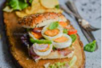 Boiled Egg Sandwich