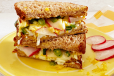 Boiled Egg Sandwich