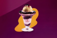 BLUBERRY CHEESECAKE SUNDAE