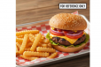 Hamburger with Fries