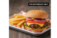 Cheese Burger with Fries