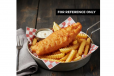 Fried Fish Fillet with Chips