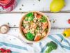 Pesto Salmon Pasta