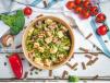 Chicken Halloumi Pasta