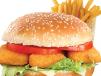 Chicken Nuggets Burger