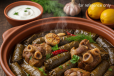 Vine Leaves Casserole With Trotters
