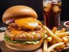 Patty Melt Chicken Meal (Combo 1)