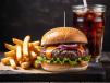 Patty Melt Beef Meal (Combo For 1)