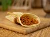 Dry Meat Paratha