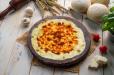 منقوشة جبنة و محمرة/ CHEESE MUHAMMARA MANKOUSHE