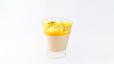 Mango and Passion Fruit Panna Cotta