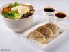 Ramen Noodle Soup With Dumplings