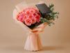 Blush Garden Rose Graduation Bouquet