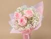 Pink Rose Blush Bouquet