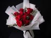 Red Roses 10 Piece Bouquet