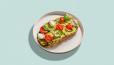 Mozzarella Avocado Toast