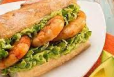 Special Squid With Prawns Sandwich