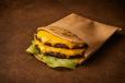 Double wagyu paratha bun