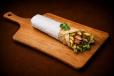 Shawarma paratha wrap