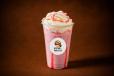 White Chocolate Strawberry Milkshake