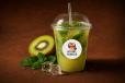 Green kiwi mojito