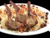 Kabuli Polao With Lamb Chops