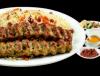 Kabuli Pulao With Chicken Shami Kabab