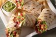 Healthy Avocado Wrap With Fries