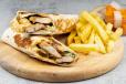 Chicken Shawarma With French Fries