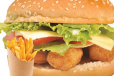 Prawns Burger