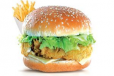 Chicken Fillet Burger Combo Sandwich