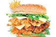 Italian Spicy Zinger Burger Sandwich