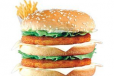 Double Chicken Burger Combo Sandwich